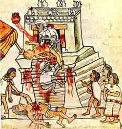 Aztec sacrifice