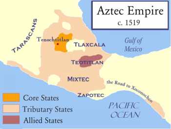 Aztekenreich um 1519