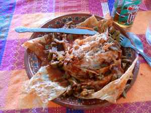 Mixiotes Aztec food