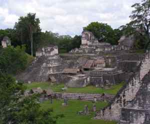The Mayan city of Tikal