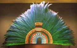 Moctezuma's headdress