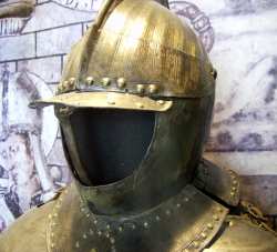 Armour of a Spanish soldier