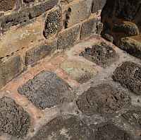 Volcanic rock in teopanzolco