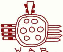 Aztec symbol of war